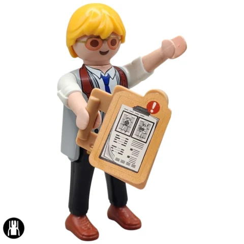 serie22-70734-Inspector-509-1Cover Detective de Policía - Playmobil Figures - Series 22 70734 Portada