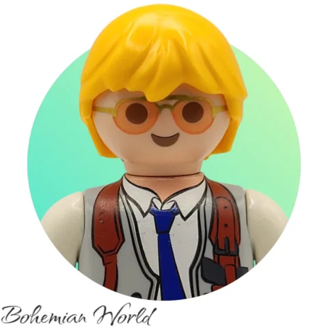 serie22-70734-Inspector-509-9profile Detective de Policía - Playmobil Figures - Series 22 70734 Perfil