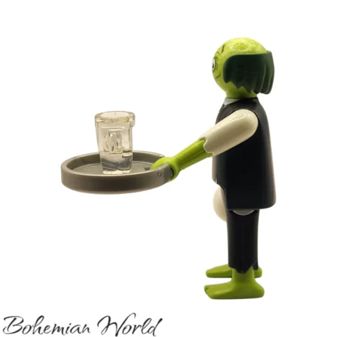 Mesero Zombie - Playmobil Figures - Series 22 70734 Izquierda