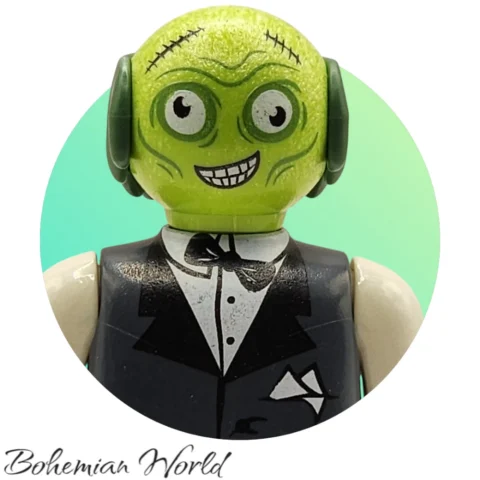Mesero Zombie - Playmobil Figures - Series 22 70734 Perfil