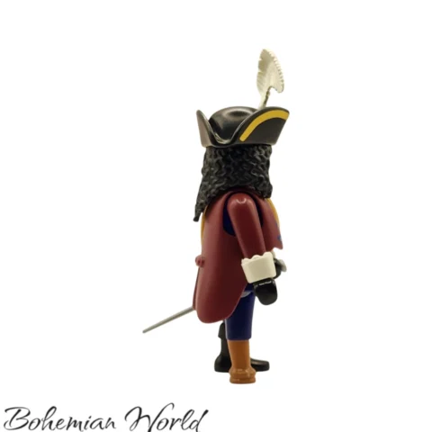 serie22-70734-Pirata-508-3Right Capitán Pirata Aristocrático - Playmobil Figures - Series 22 70734 Derecha