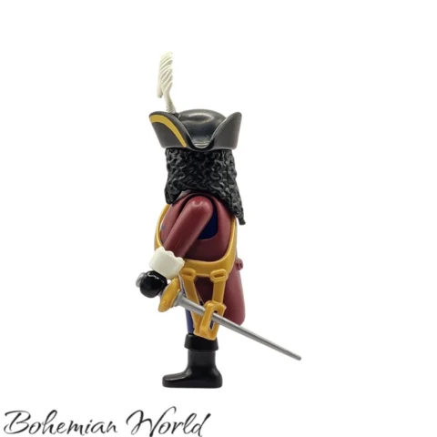 serie22-70734-Pirata-508-5Left Capitán Pirata Aristocrático - Playmobil Figures - Series 22 70734 Izquierda