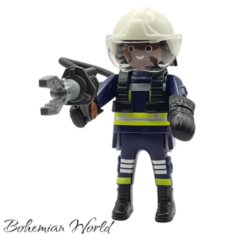 serie22-70734-Rescatista-507-1Cover Bombero de Rescate Vehicular - Playmobil Figures - Series 22 70734 Portada