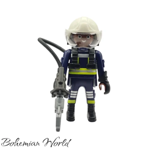 serie22-70734-Rescatista-507-2Front Bombero de Rescate Vehicular - Playmobil Figures - Series 22 70734 Frente