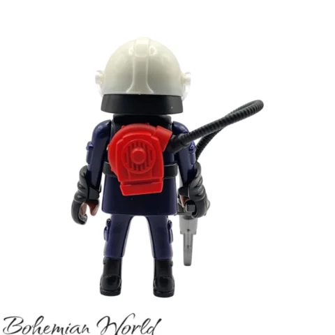 serie22-70734-Rescatista-507-4Back Bombero de Rescate Vehicular - Playmobil Figures - Series 22 70734 Atrás