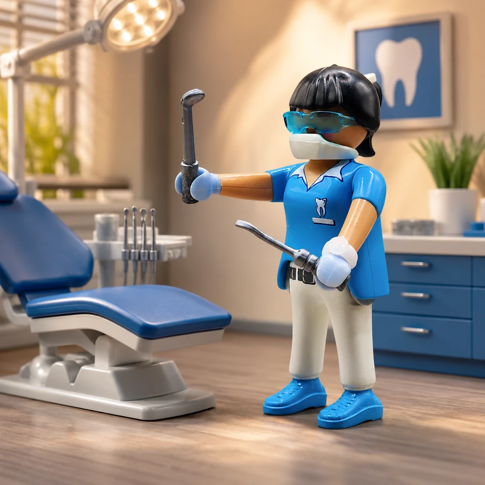 Dentista - Series 23 Niñas Playmobil Figures - 70639 Destacada