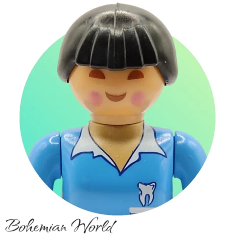 Dentista - Series 23 Niñas Playmobil Figures - 70639 Perfil