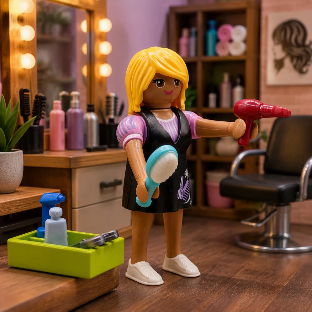 Estilista - Series 23 Niñas Playmobil Figures - 70639 Destacada