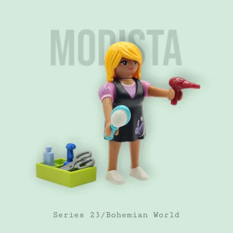 Estilista - Series 23 Niñas Playmobil Figures - 70639 Portada 2