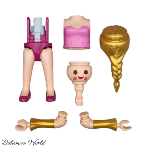 serie23-70639-Reina-551-10Body Reina Medieval Dorada - Series 23 Niñas Playmobil Figures - 70639 Cuerpo