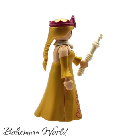 serie23-70639-Reina-551-3Right Reina Medieval Dorada - Series 23 Niñas Playmobil Figures - 70639 Derecha