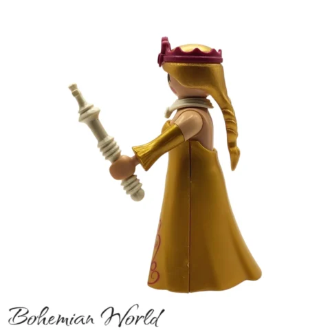 serie23-70639-Reina-551-5Left Reina Medieval Dorada - Series 23 Niñas Playmobil Figures - 70639 Izquierda