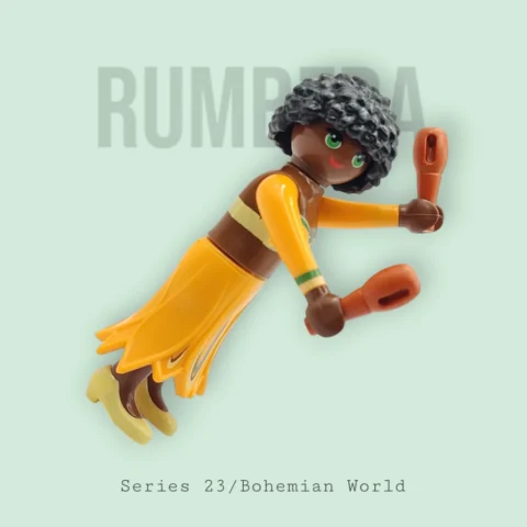Rumbera - Series 23 Niñas Playmobil Figures - 70639 Portada 2