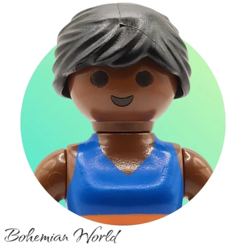 Deportista - Series 23 Niñas Playmobil Figures - 70639 Perfil