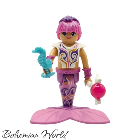 Guerrera Sirena - Series 23 Niñas Playmobil Figures - 70639 Frente