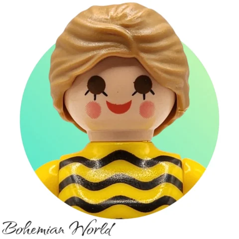 Reina Abeja - Playmobil Figures - Series 14 9444 Perfil