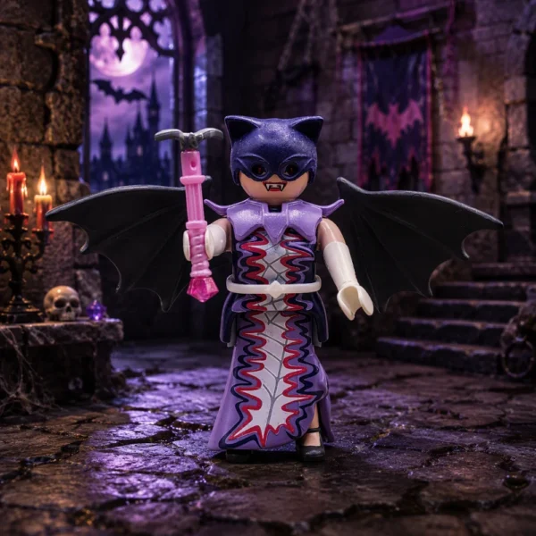 Vampira Murciélago - Playmobil Figures - Series 14 9444 Destacada