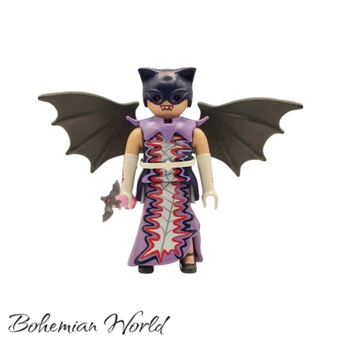 serie14-9444-Batgirl-331-2Front Vampira Murciélago - Playmobil Figures - Series 14 9444 Frente