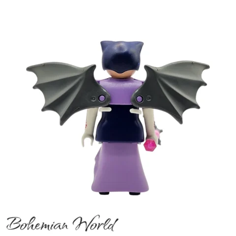 serie14-9444-Batgirl-331-4Back Vampira Murciélago - Playmobil Figures - Series 14 9444 Atrás
