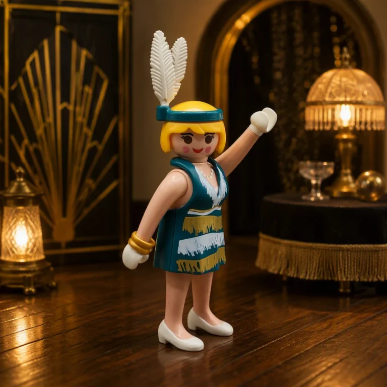 Bailarina de Charleston de los años 20 - Playmobil Figures - Series 14 9444 Destacada
