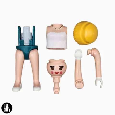 serie14-9444-Cabaret-327-10Body Bailarina de Charleston de los años 20 - Playmobil Figures - Series 14 9444 Cuerpo