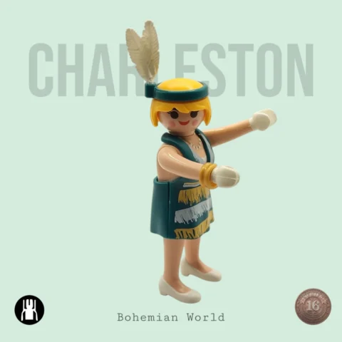 serie14-9444-Cabaret-327-6Cover2 Bailarina de Charleston de los años 20 - Playmobil Figures - Series 14 9444 Cover 2
