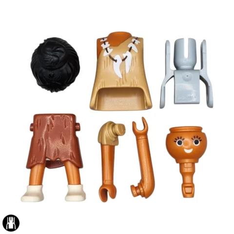 Cazadora Prehistórica - Playmobil Figures - Series 14 9444 Cuerpo