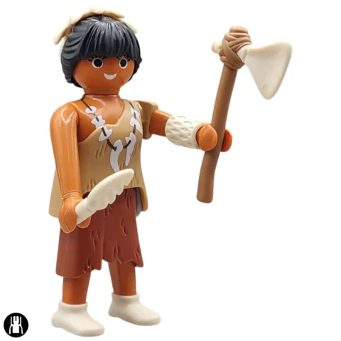 Cazadora Prehistórica - Playmobil Figures - Series 14 9444 Portada