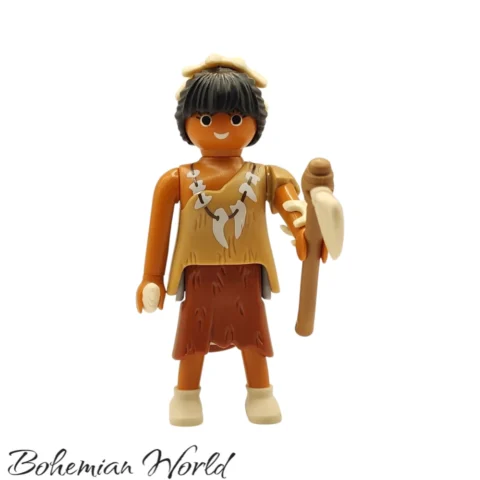 Cazadora Prehistórica - Playmobil Figures - Series 14 9444 Frente