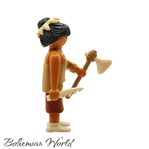 Cazadora Prehistórica - Playmobil Figures - Series 14 9444 Derecha