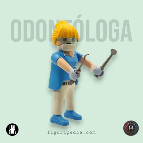 Odontóloga Moderna - Playmobil Figures - Series 14 9444 Portada 2