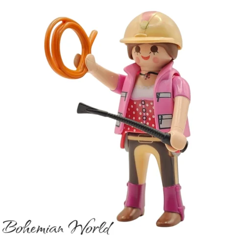 serie14-9444-Domadora-332-1Cover Jinete de Equitación - Playmobil Figures - Series 14 9444 Portada