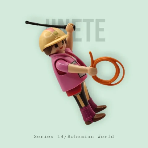 serie14-9444-Domadora-332-6Cover2 Jinete de Equitación - Playmobil Figures - Series 14 9444 Portada 2