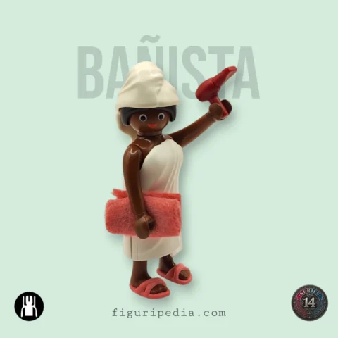 serie14-9444-Toalla-328-6Cover2 Bañista con Toalla - Playmobil Figures - Series 14 9444 Portada 2
