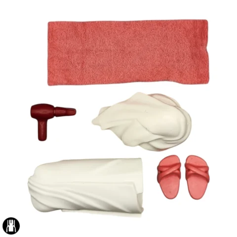 serie14-9444-Toalla-328-7Accessories Bañista con Toalla - Playmobil Figures - Series 14 9444 Accesorios