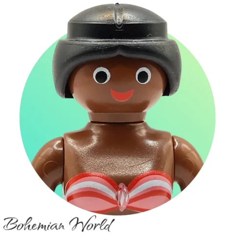 serie14-9444-Toalla-328-9profile Bañista con Toalla - Playmobil Figures - Series 14 9444 Perfil