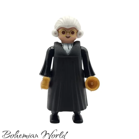 serie22-70734-Juez-511-2Front Juez de Tradición Anglosajona - Playmobil Figures - Series 22 70734 Frente