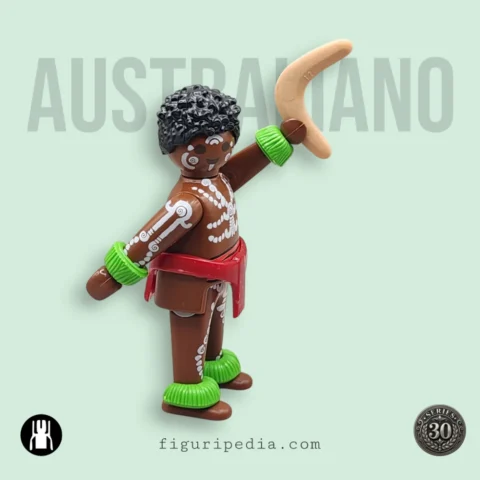 Aborigen Australiano - Playmobil Figures - Series 30 72139 Portada 2