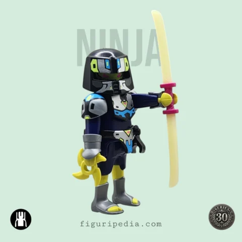 Ninja Cibernético - Playmobil Figures - Series 30 72139 Portada 2