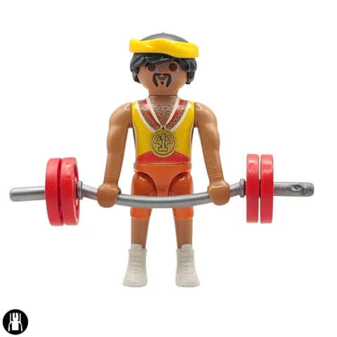 Halterófilo - Playmobil Figures - Series 30 72139 Frente