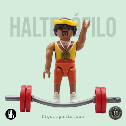 Halterófilo - Playmobil Figures - Series 30 72139 Portada 2