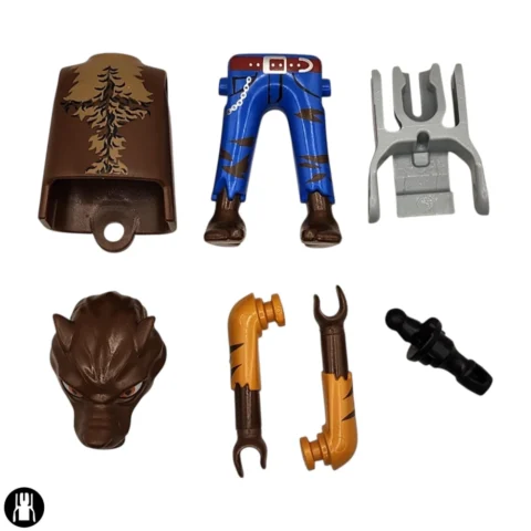 serie30-72139-Hombre Lobo -746-10Body Hombre Lobo - Playmobil Figures - Series 30 72139 Cuerpo