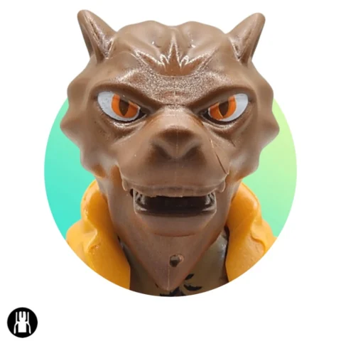 serie30-72139-Hombre Lobo -746-9Profile Hombre Lobo - Playmobil Figures - Series 30 72139 Perfil