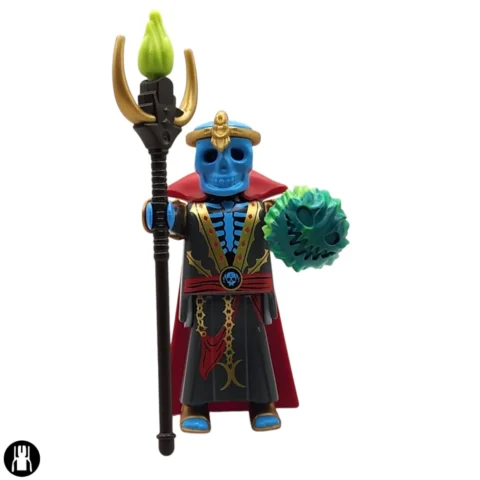 serie30-72139-Nigromante Real -745-1Cover Nigromante Real - Playmobil Figures - Series 30 72139 Portada