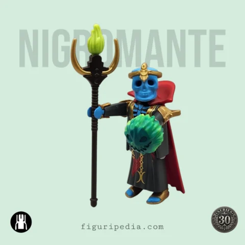 serie30-72139-Nigromante Real -745-6Cover2 Nigromante Real - Playmobil Figures - Series 30 72139 Portada 2
